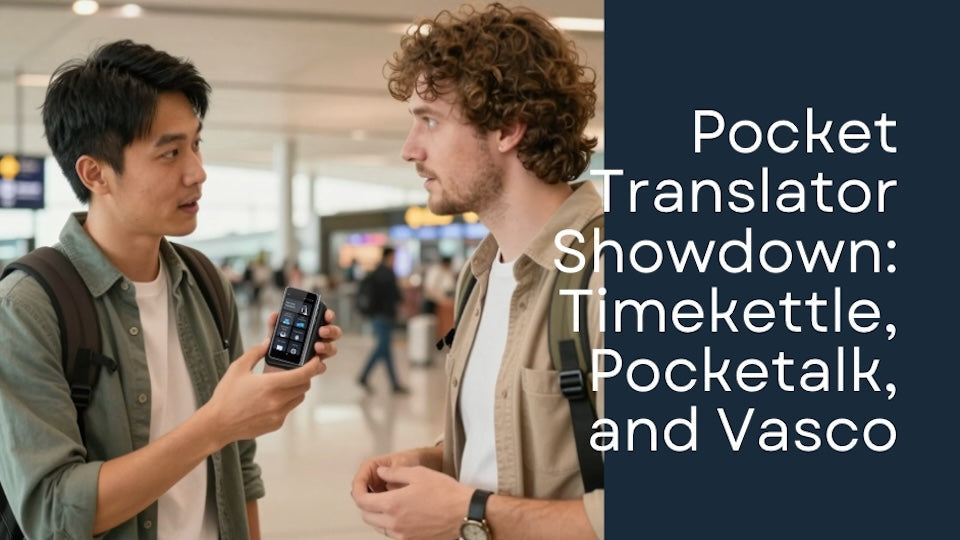 Pocket Translator Showdown: Timekettle, Pocketalk, and Vasco
