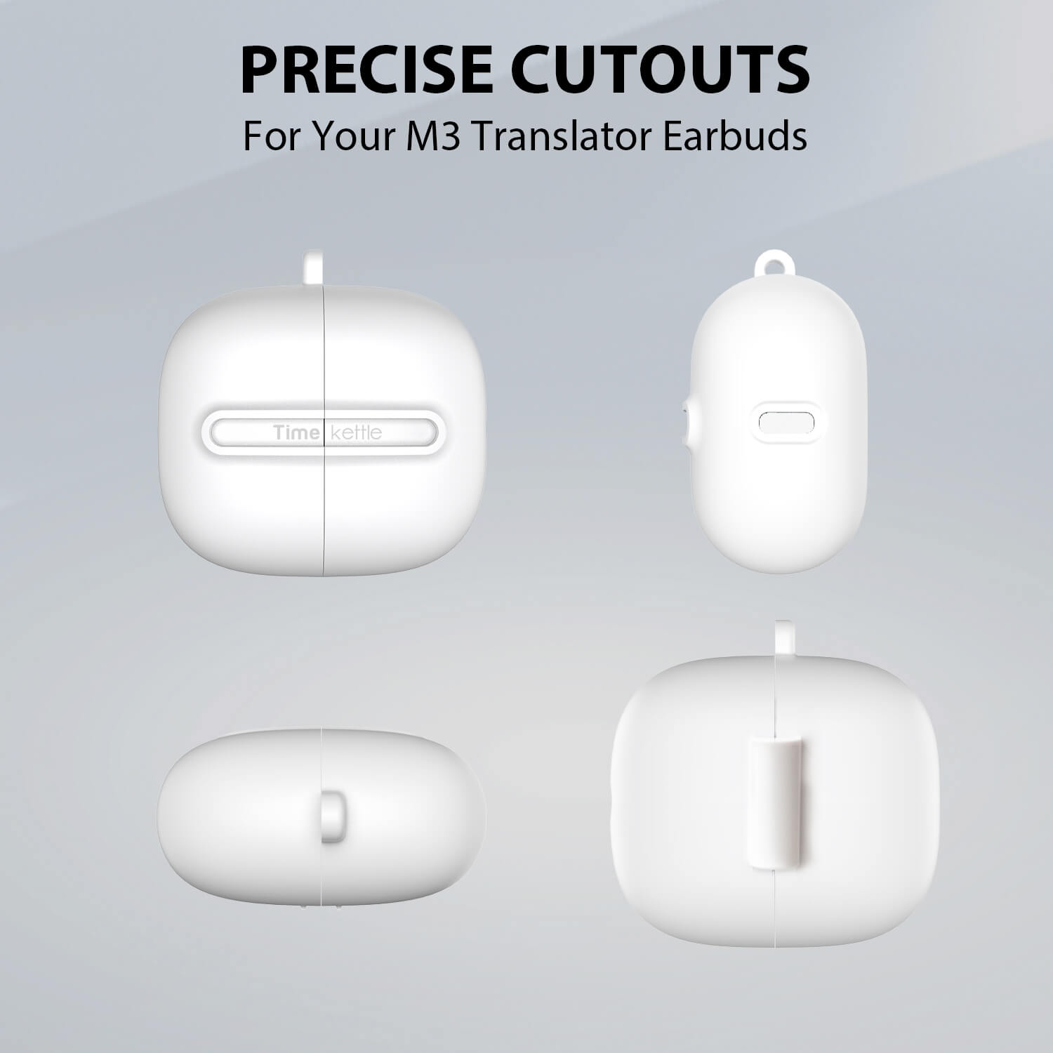 M3 Translator Earbuds case detail