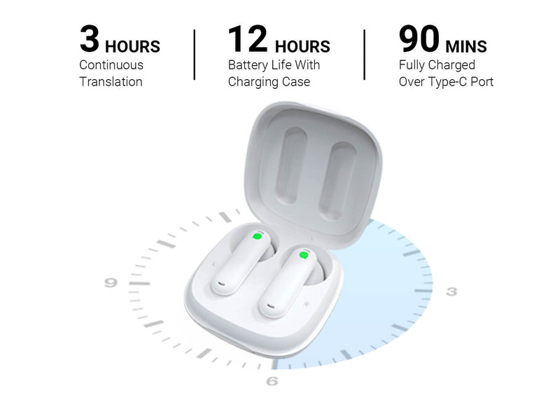 WT2 Edge has a long battery life