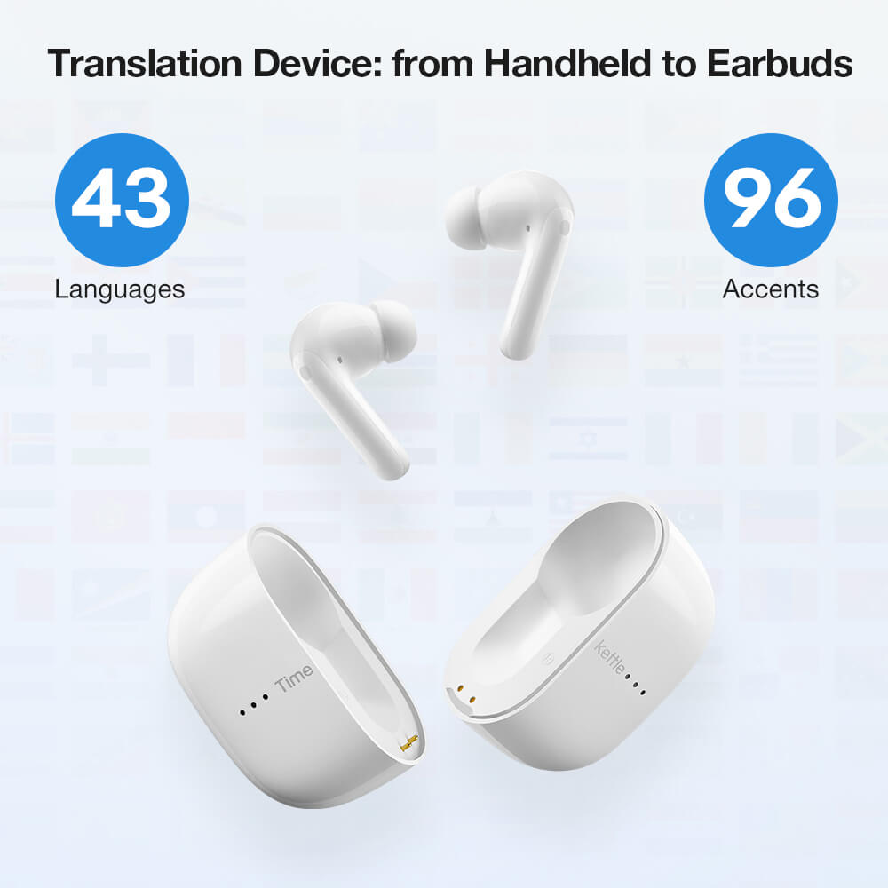 M3 3-in-1 Translator Earbuds