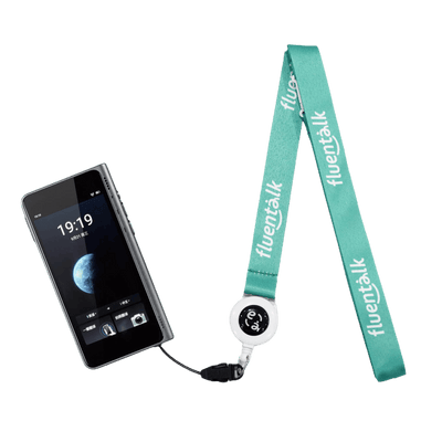 Fluentalk Handheld Thiết bị phiên dịch Lanyard